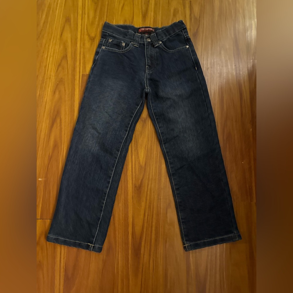 Northpoint Blue Denim Jeans size 8 boys